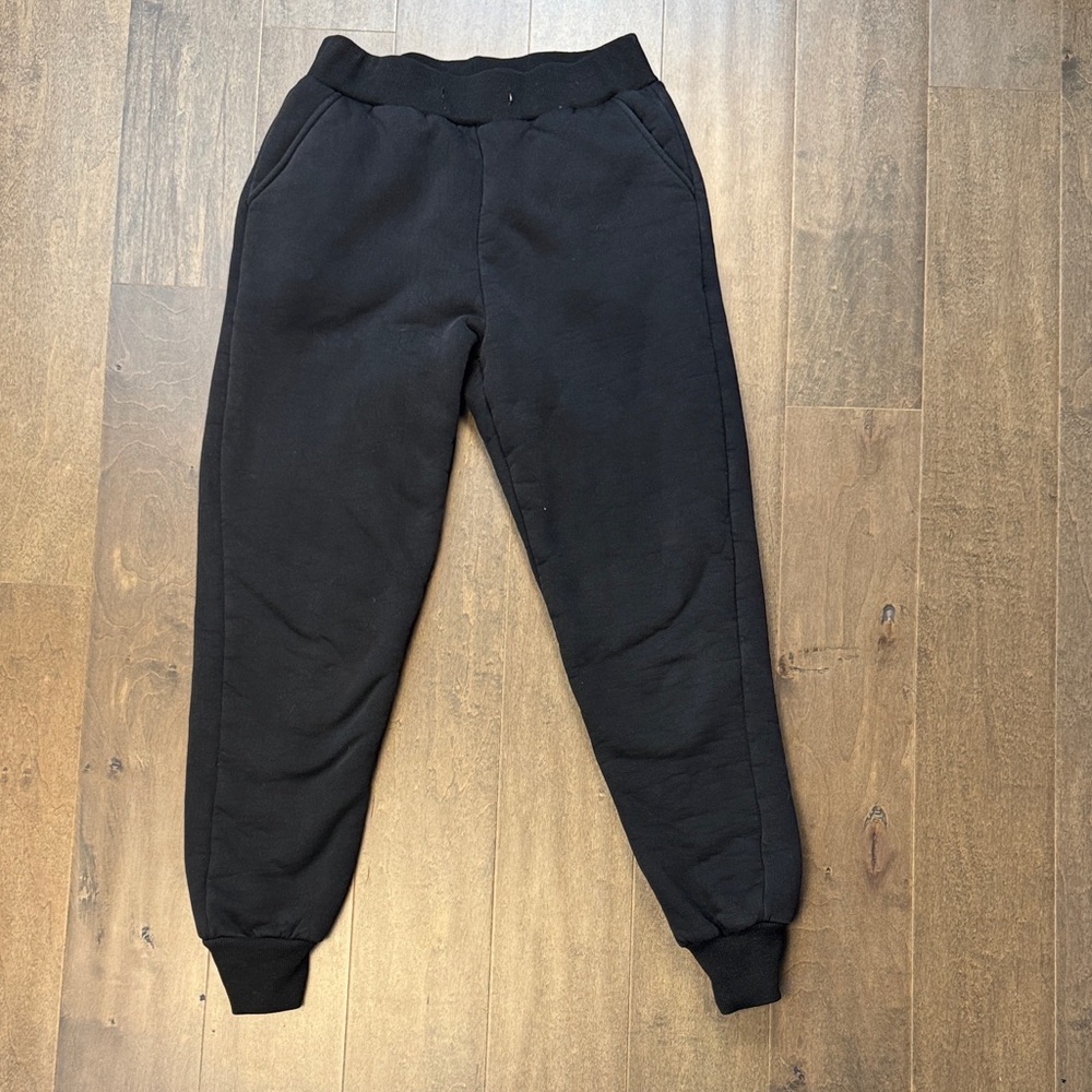 YeoKou Black Fleece Joggers